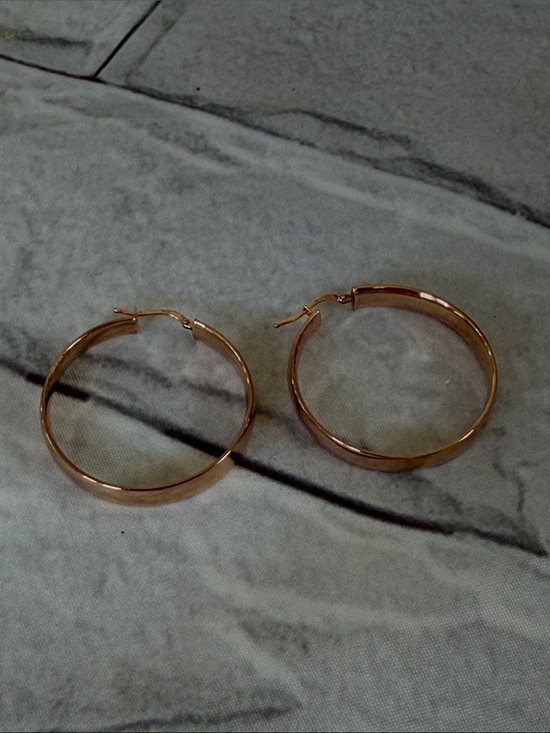 MILOR Jewelry - Milor bronze Italy Hoop Earrings